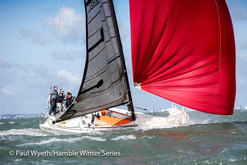 Jester racing in the Hamble Winter Series photo copyright Paul Wyeth / www.pwpictures.com taken at Hamble River Sailing Club and featuring the IRC class