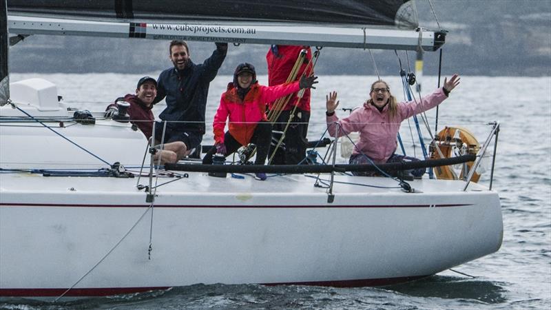 More club members have discovered the fun of winter sailing this year at MHYC photo copyright Marg Fraser-Martin taken at Middle Harbour Yacht Club and featuring the IRC class