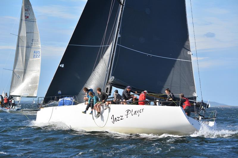 Jazz Player - Pipe Opener Race photo copyright Colleen Darcey taken at Derwent Sailing Squadron and featuring the IRC class