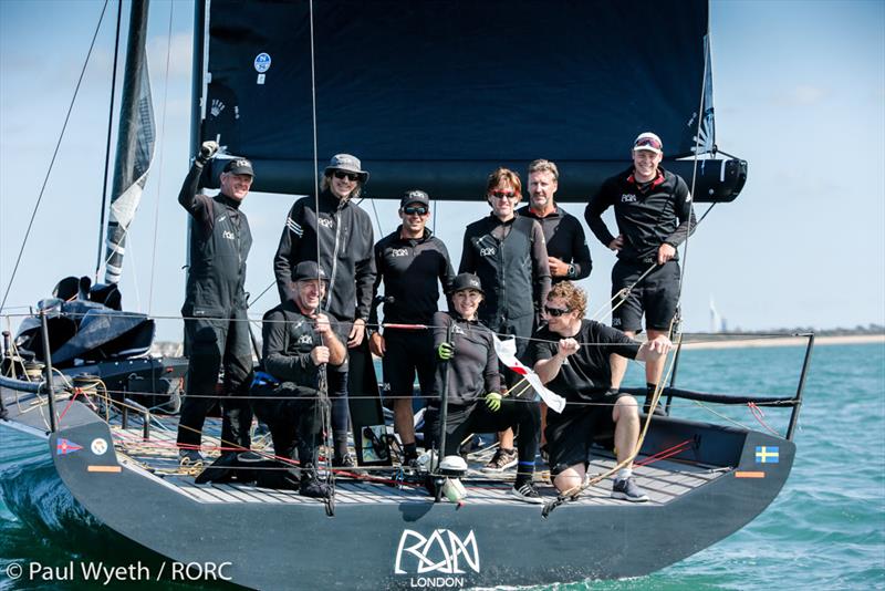 Winner of IRC One - Niklas Zennström's FAST40  Rán - RORC IRC National Championships 2020 - photo © Paul Wyeth / pwpictures.com