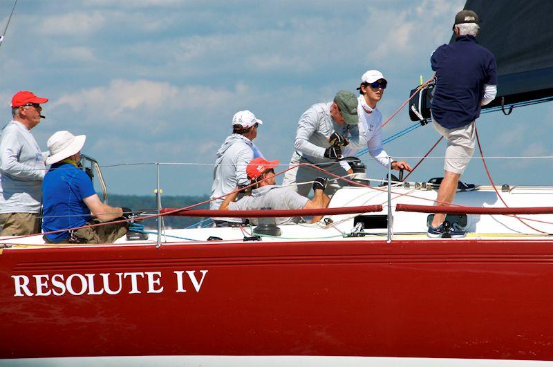 Resolute IV in the 2020 Stamford Vineyard Race photo copyright Rick Bannerot / ontheflyphoto.net taken at Stamford Yacht Club and featuring the IRC class