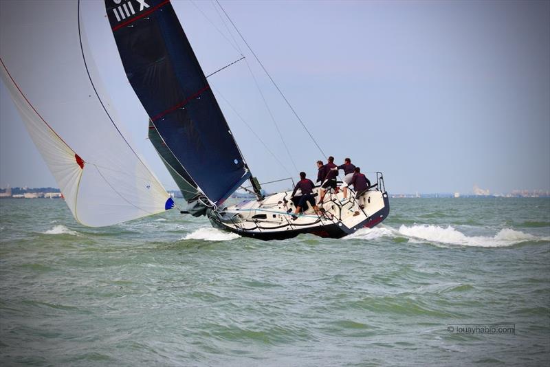 Shifty conditions for the Land Union September Regatta photo copyright Louay Habib / RSrnYC taken at Royal Southern Yacht Club and featuring the IRC class