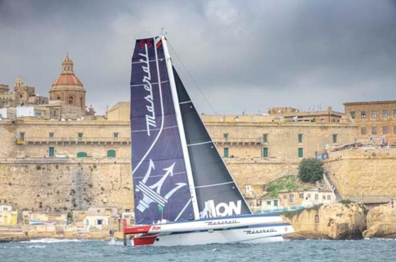 Maserati Multi 70 - Rolex Middle Sea Race 2019 - photo © Rolex / Kurt Arrigo