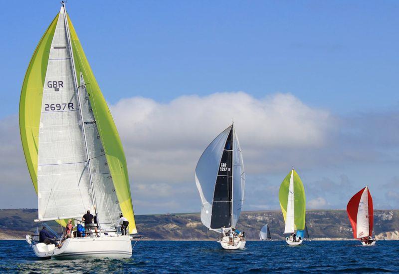 Weymouth Yacht Regatta 2020 - Jura, SaskiaVII, 58 Degrees and Mini Mayhem in IRC 3 photo copyright S Dadds taken at Weymouth Yacht Club and featuring the IRC class