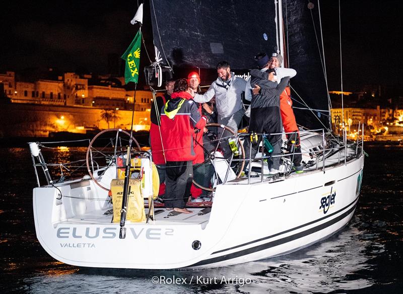 Rolex Middle Sea Race 2020 - Elusive Two - photo © Kurt Arrigo