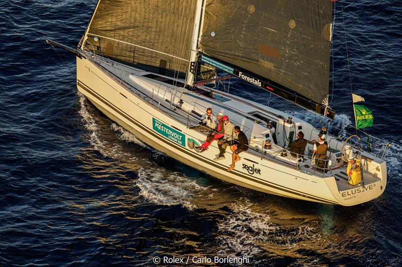 Rolex Middle Sea Race 2020 - Elusive Two photo copyright Carlo Borlenghi taken at Royal Malta Yacht Club and featuring the IRC class