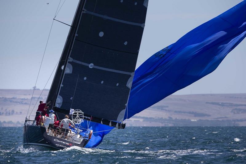 Carrera S with some spinnaker action on Day 2 at the Lincoln Week Regatta photo copyright Bugs Puglisi taken at Port Lincoln Yacht Club and featuring the IRC class