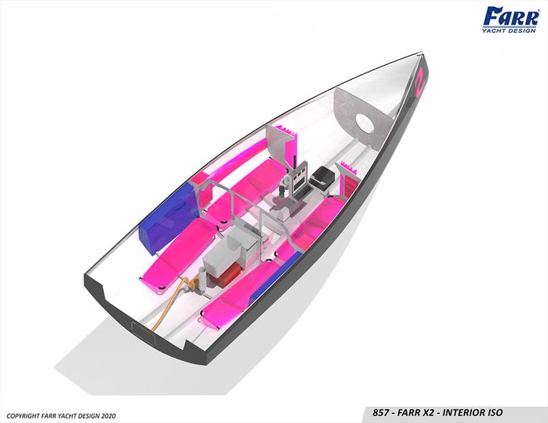 All the basics, sound structure, and water ballast - Farr X2 - photo © Farr Yacht Design