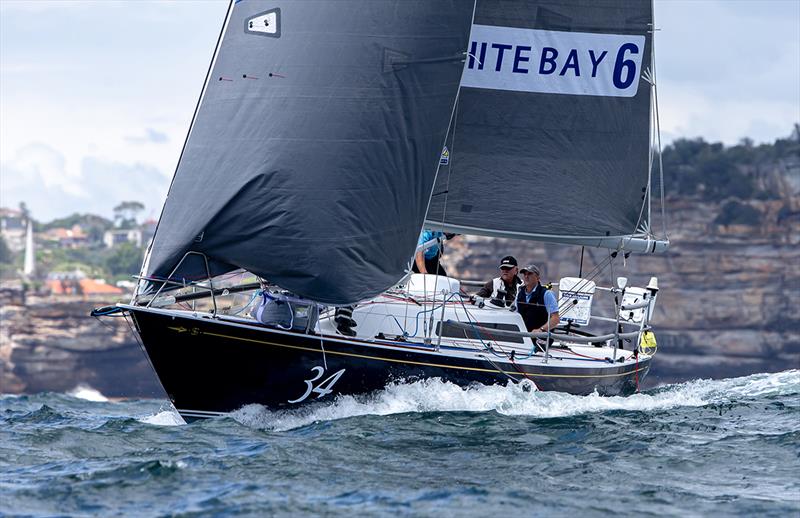 White Bay 6 Azzurro - Bird Island Race 2020 photo copyright Crosbie Lorimer taken at Cruising Yacht Club of Australia and featuring the IRC class