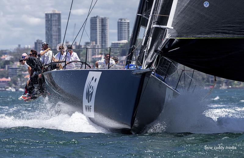 Knuckle out - Giddy Up!!! David Griffith's J/V62 Whisper - SOLAS Big Boat Challenge photo copyright Crosbie Lorimer taken at Cruising Yacht Club of Australia and featuring the IRC class