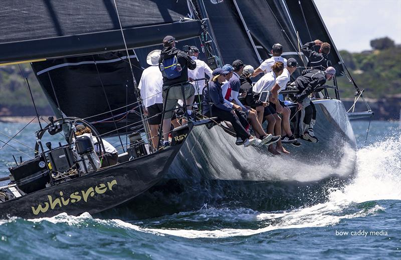 Triple head on Whisper - SOLAS Big Boat Challenge - photo © Crosbie Lorimer