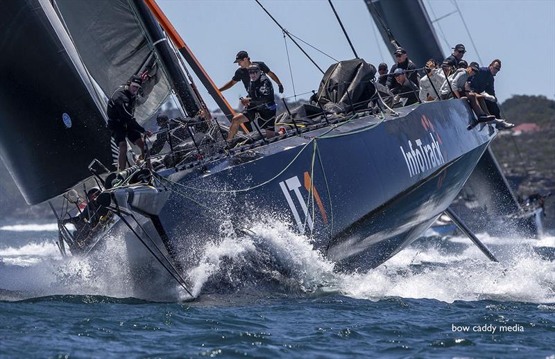 Juan Kouyoumdjian's hull form was always designed for reaching - InfoTrack -SOLAS Big Boat Challenge - photo © Crosbie Lorimer