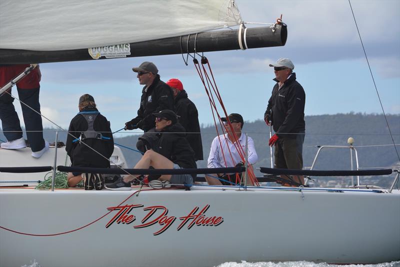 The Dog House - Derwent Yacht Race photo copyright Colleen Darcey taken at Derwent Sailing Squadron and featuring the IRC class