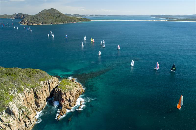 Cabbage Tree Island Port Stephens  photo copyright Mark Rothfield taken at Newcastle Cruising Yacht Club and featuring the IRC class