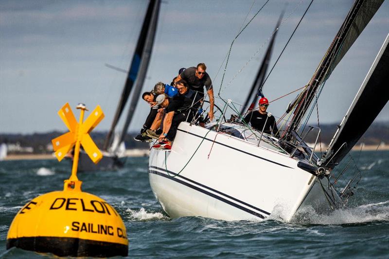 2020 Performance 40 class winner - Rob Bottomley's MAT 12 Sailplane - Rolex Fastnet Race - photo © Paul Wyeth/RORC