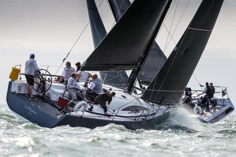 Former RORC Admiral Andrew McIrvine's Ker 39 La Réponse - Rolex Fastnet Race - photo © Paul Wyeth/RORC