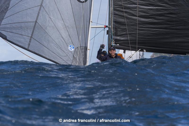 Blue Peter - Or is that Charcoal David, Anthracite Michael, even Grey Paul? photo copyright Andrea Francolini taken at Middle Harbour Yacht Club and featuring the IRC class