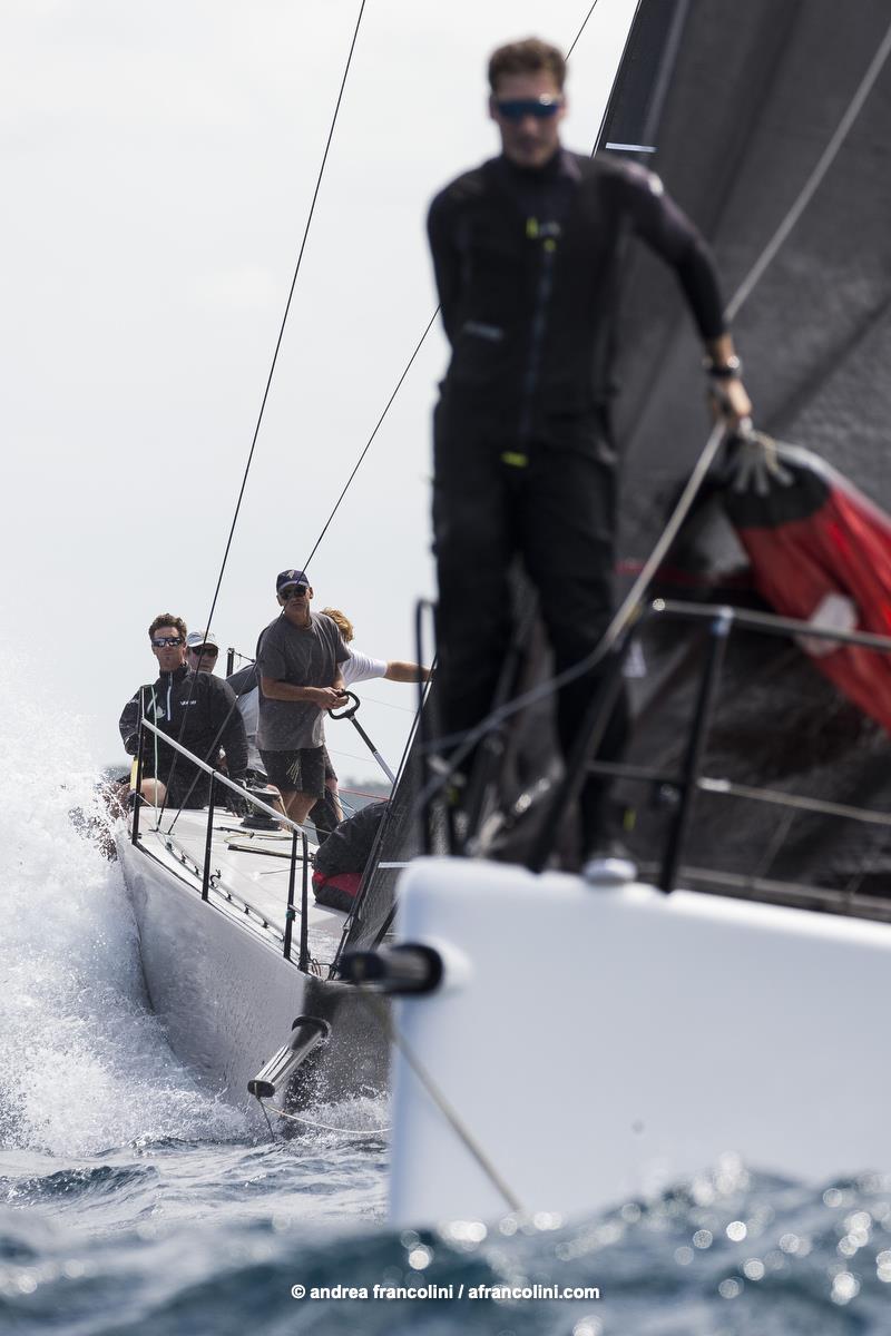 Easy Tiger - just a little way to go before you can pop that bag photo copyright Andrea Francolini taken at Middle Harbour Yacht Club and featuring the IRC class