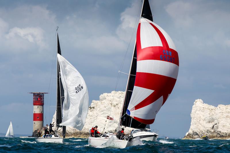 Ian Handley and Tim James' Mustang Mk2 Gr8 Banter - RORC Spring Series photo copyright Paul Wyeth taken at Royal Ocean Racing Club and featuring the IRC class