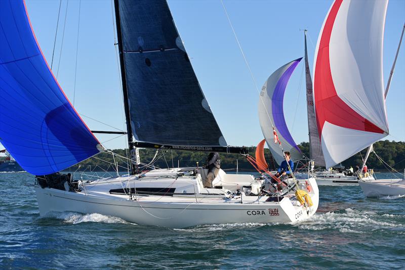 Sun Fast 3200 Cora will be sailed Two-Handed by Tim Goodhew and Kelvin Matthews - RORC Morgan Cup photo copyright Rick Tomlinson taken at Royal Ocean Racing Club and featuring the IRC class