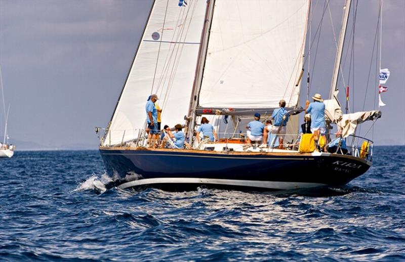 Arnaud Lizop sailed with Tabarly in 1973, as a fresh-faced crewman. He returns in the 2023 OGR as one of 5 French entries (again largest competing nation) to skipper classic Nautor's Swan 55 Nakama, reliving his adventure into unknown of 50 years ago photo copyright Suijuan Zhou taken at  and featuring the IRC class