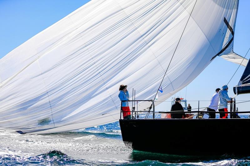 Whisper kite rip - Sail Port Stephens - photo © Salty Dingo