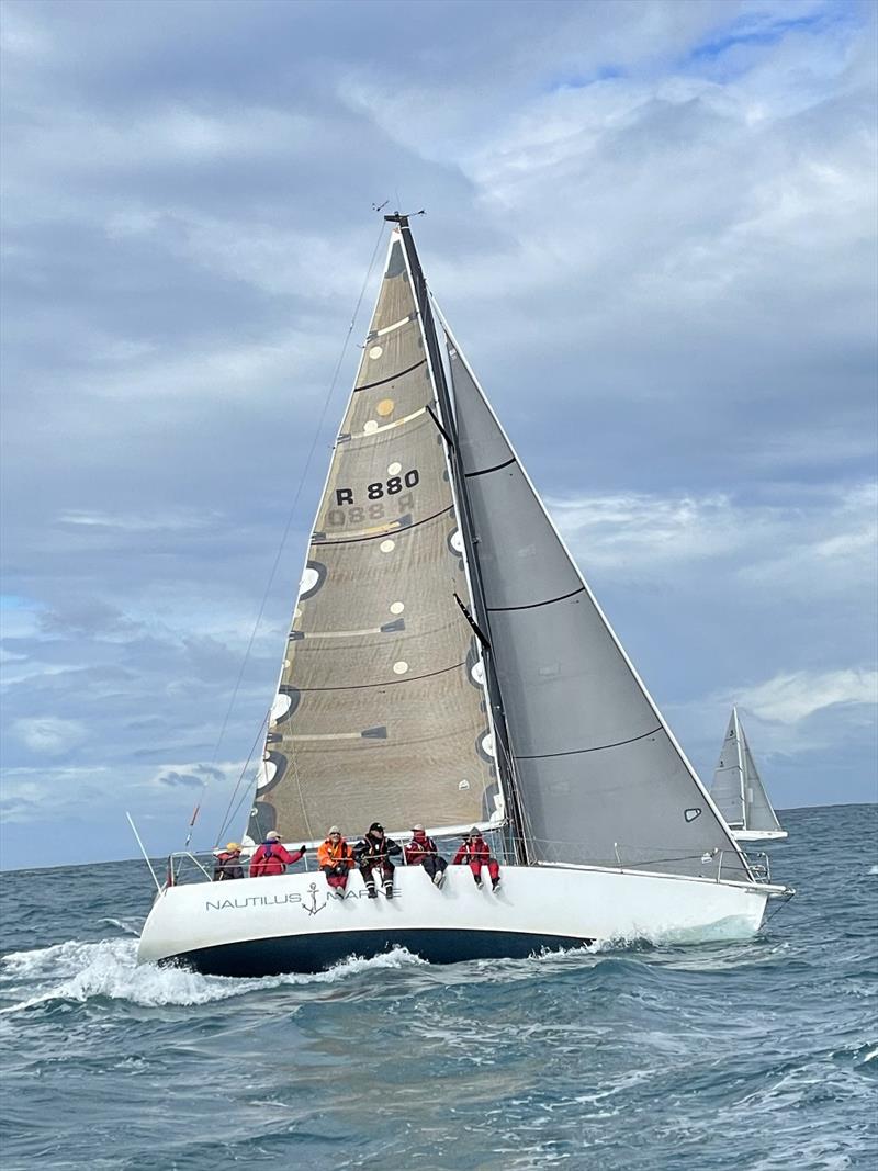 Alien on the way to winning the West Offshore Products Coastal Sprint Race 3 photo copyright Geoff Onions taken at Ocean Racing Club of Victoria and featuring the IRC class