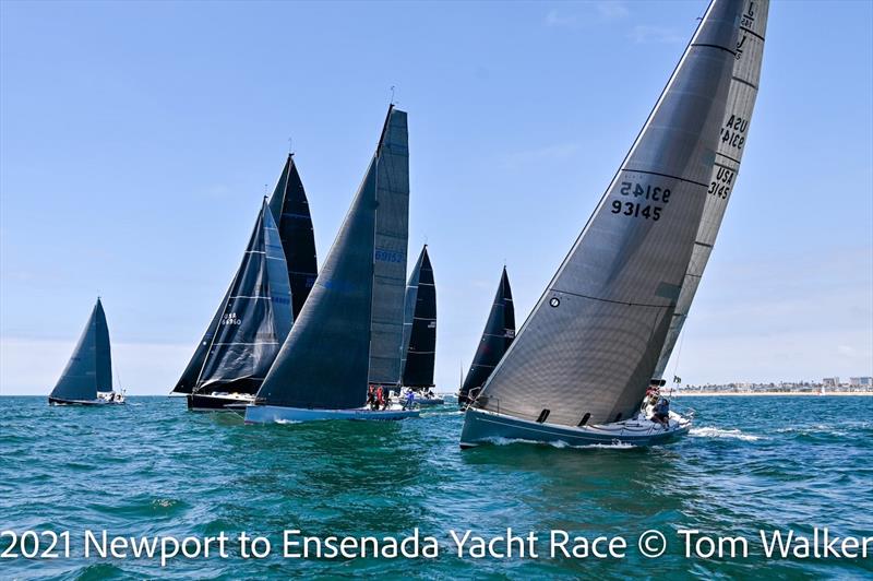 Newport to Ensenada International Yacht Race photo copyright Tom Walker taken at  and featuring the IRC class