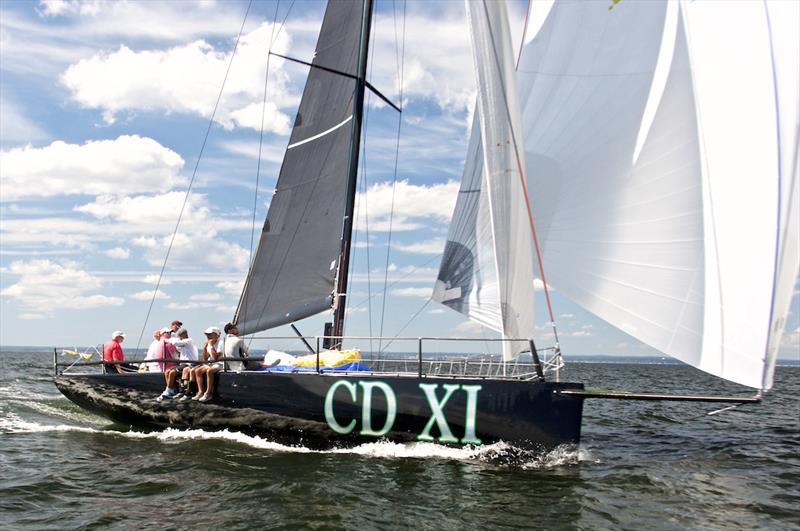 Christopher Dragon XI struts her stuff during the 2019 Block Island Race - photo © 2021, Courtesy of Storm Trysail Club & Rick Bannerot, Ontheflyphoto.net