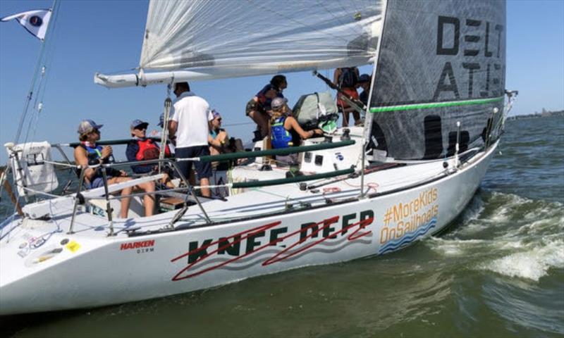 More Kids on Sailboats - The Harken Derm Ambassadors Program photo copyright J/Boats taken at  and featuring the IRC class