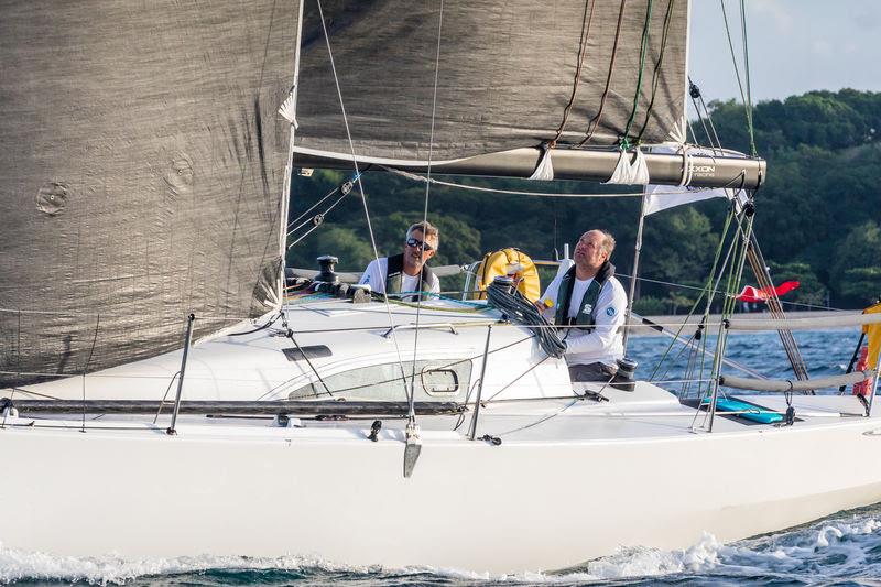 Richard Palmer's JPK 10.10 Jangada racing with Jeremy Waitt - photo © Arthur Daniel / RORC