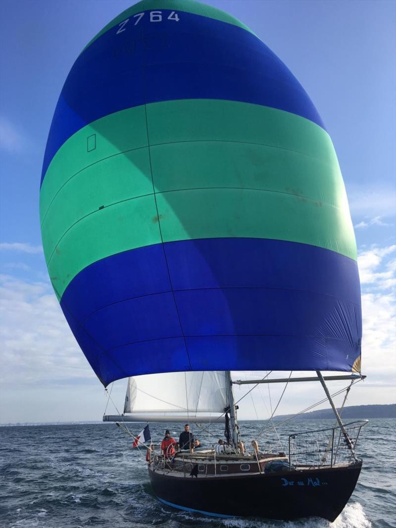 Dur au Mal… (Frans Maas 41'6) photo copyright Global Solo Challenge taken at  and featuring the IRC class