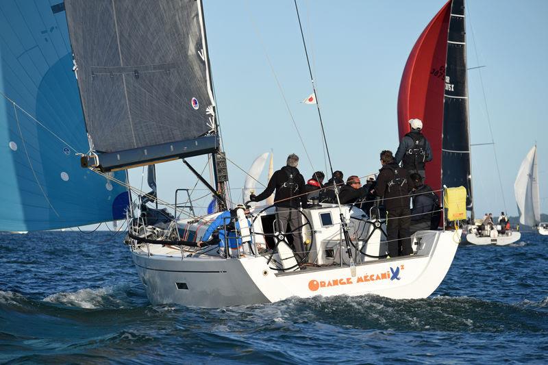 xP44 Orange Mecanix2, skippered by Maxime de Mareuil - photo © Rick Tomlinson / RORC