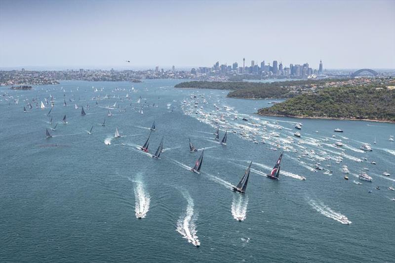 sydney hobart yacht race start on tv