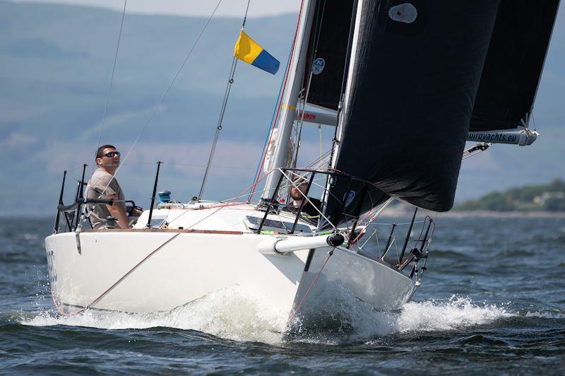 Samurai J in the Saturn Sails Mudhook Regatta 2021 photo copyright Neill Ross / www.neillrossphoto.co.uk taken at Mudhook Yacht Club and featuring the IRC class