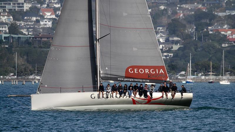 Georgia Racing - Doyle Sails Winter Series - Royal New Zealand Yacht Squadron, June 19, photo copyright Richard Gladwell / Sail-World.com / nz taken at Royal New Zealand Yacht Squadron and featuring the IRC class