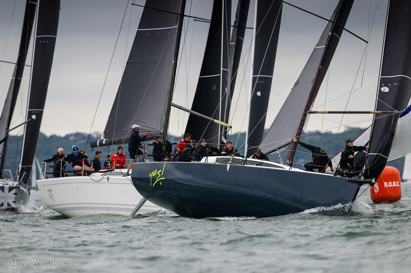 Adam Gosling's JPK 1080 Yes! - 2021 RORC IRC National Championship photo copyright Paul Wyeth / RORC taken at Royal Ocean Racing Club and featuring the IRC class