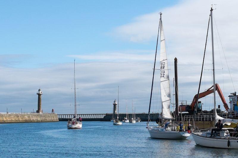 The S-bend at Whitby at end of the Vernon Dawson Cup Race (Scarborough to Whitby) - photo © Chris Clark