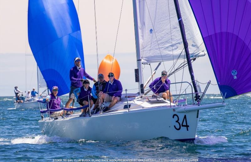 Block Island Race Week 2021 photo copyright Stephen R Cloutier taken at Storm Trysail Club and featuring the IRC class