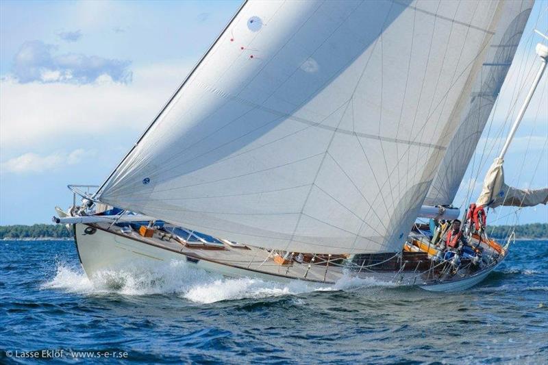 A family affair on the 1955 Sparkman & Stephens Refanut - Fredrik Wallenberg is campaigning the boat built for his Grandfather - photo © Lasse Eklof