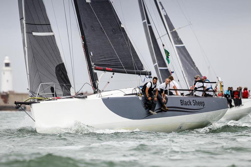 The fourth Rolex Fastnet Race for 2019 RORC Season's Points Championship winners - Trevor Middleton's Sun Fast 3600 Black Sheep - photo © Paul Wyeth / pwpictures.com