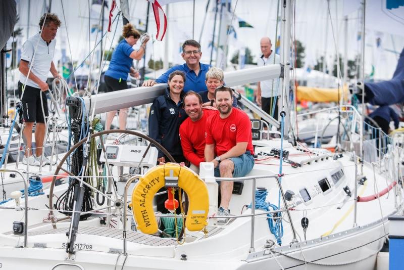 Seventh Rolex Fastnet Race for Chris and Vanessa Choules' With Alacrity - the leading Sigma 38 for the 2021 RORC season - photo © Paul Wyeth / pwpictures.com