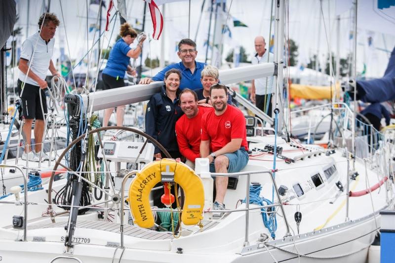 Seventh Rolex Fastnet Race for Chris and Vanessa Choules' With Alacrity - the leading Sigma 38 for the 2021 RORC season photo copyright Paul Wyeth / pwpictures.com taken at Royal Ocean Racing Club and featuring the IRC class