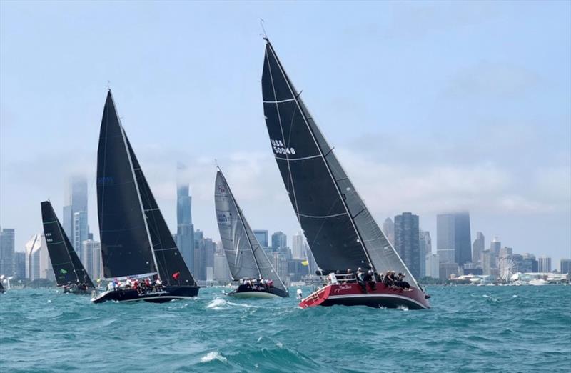 231 boats started the Chicago Yacht Club's 112th Race to Mackinac presented by Wintrust photo copyright Chicago Yacht Club taken at Chicago Yacht Club and featuring the IRC class