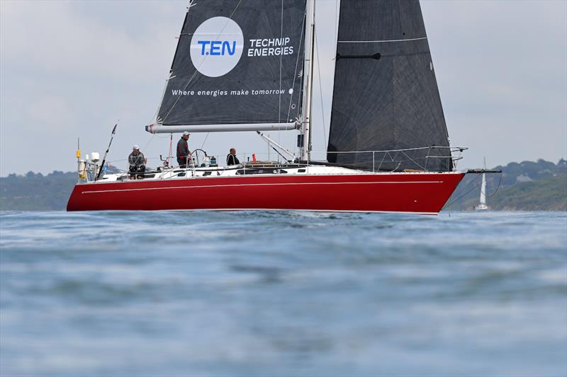 Ross Applebey's Oyster 48 Scarlet Oyster - 2021 RORC Channel Race photo copyright Rick Tomlinson / RORC taken at Royal Ocean Racing Club and featuring the IRC class