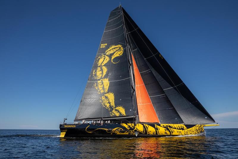 Over 350 boats are entered in the Rolex Fastnet Race, including the largest - the brand new ClubSwan 125 Skorpios belonging to Russian Dmitry Rybolovlev photo copyright Skoprios taken at Royal Ocean Racing Club and featuring the IRC class