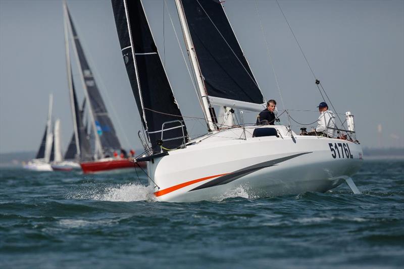 A record number of yachts will be competing Two-Handed in IRC, including 2015 winners Kelvin Rawlings and Stuart Childerley racing the Sun Fast 3300 Aries photo copyright Paul Wyeth / pwpictures.com taken at Royal Ocean Racing Club and featuring the IRC class