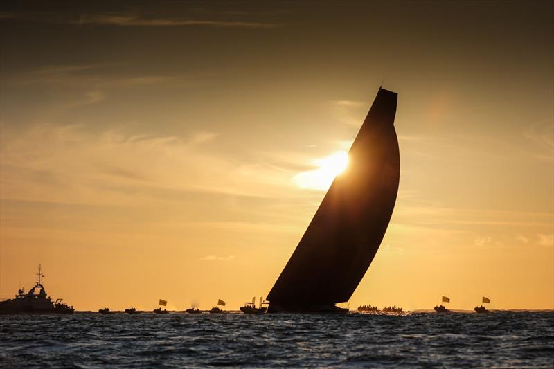 Dmitry Rybolovlev's ClubSwan 125 Skorpios took line honours in the Rolex Fastnet Race, completing the 695nm course in 2 days, 8 hours, 35 minutes and 5 seconds  - photo © Paul Wyeth / pwpictures.com