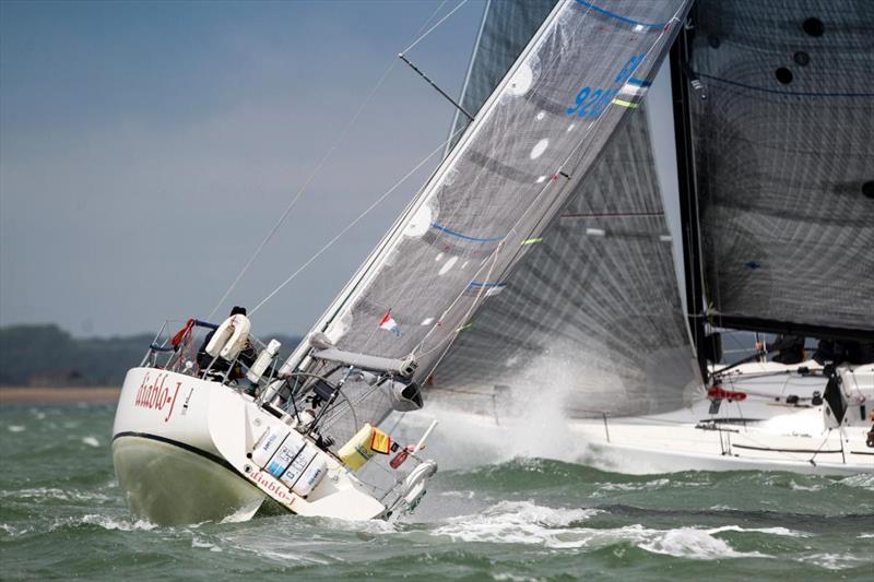 Nick Martin is racing doublehanded with Calanach Finlayson on the Sun Fast 3600 Diablo in IRC Three - Rolex Fastnet Race - photo © Paul Wyeth / www.pwpictures.com