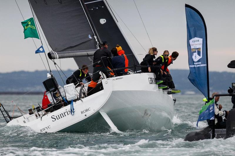 Sunrise, JPK 11.80 of Britain's Tom Kneen has been crowned overall winner of the Rolex Fastnet Race - photo © Paul Wyeth / www.pwpictures.com